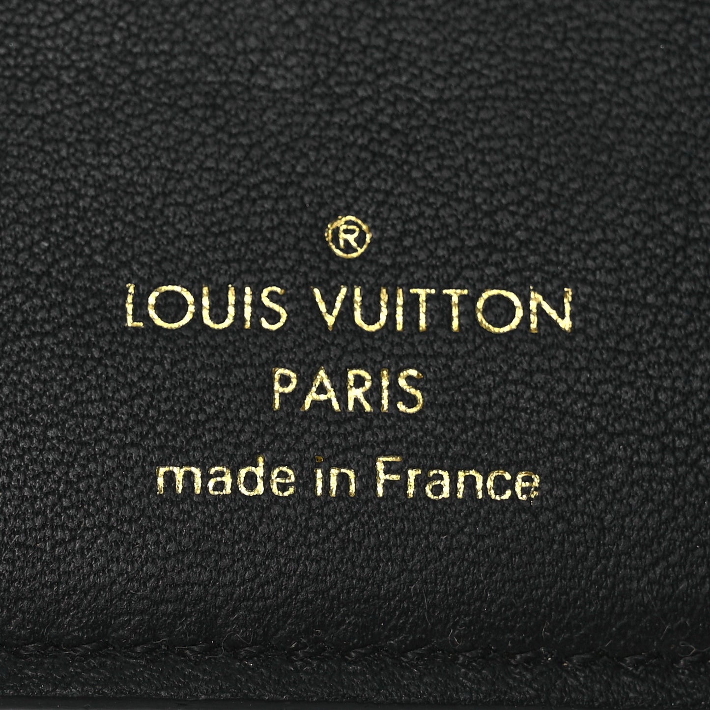 Taurillon Capucines Studded Compact Wallet Black