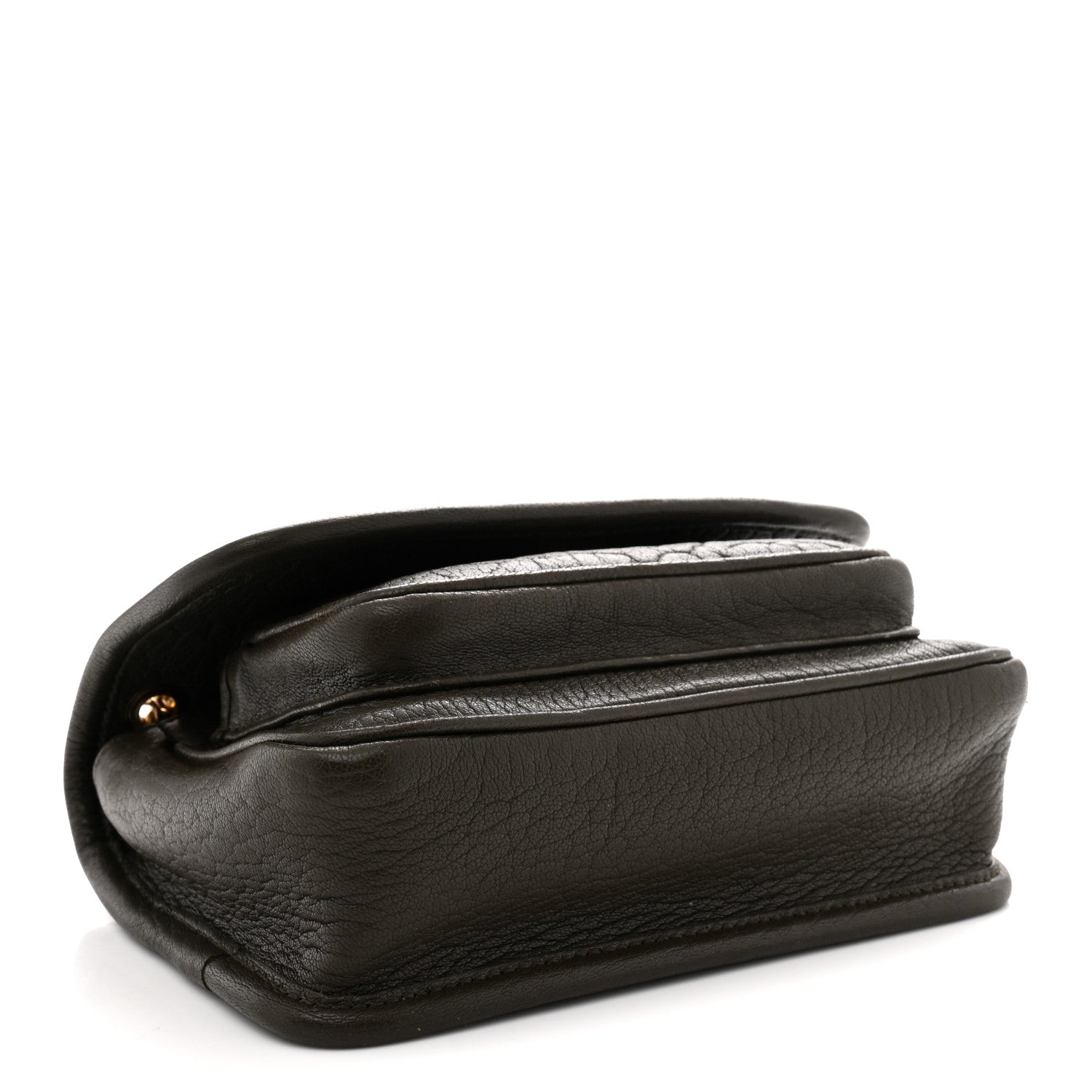 Saint Laurent Grained Lambskin Monogram Mini Niki Chain Satchel Light Musk 4 of 11