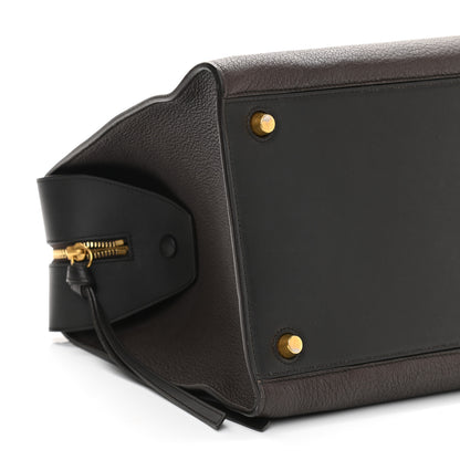 Celine Goatskin Smooth Calfskin Medium Ring Bag Dark Taupe 8 of 11