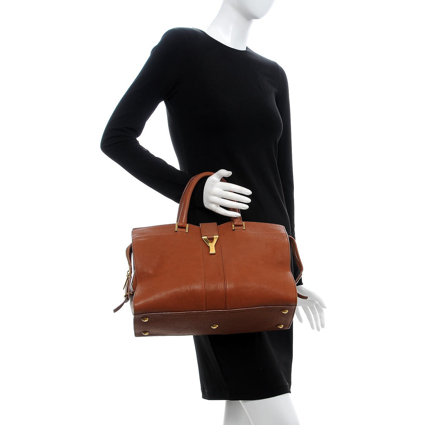 Sheepskin Medium Cabas Chyc Whiskey