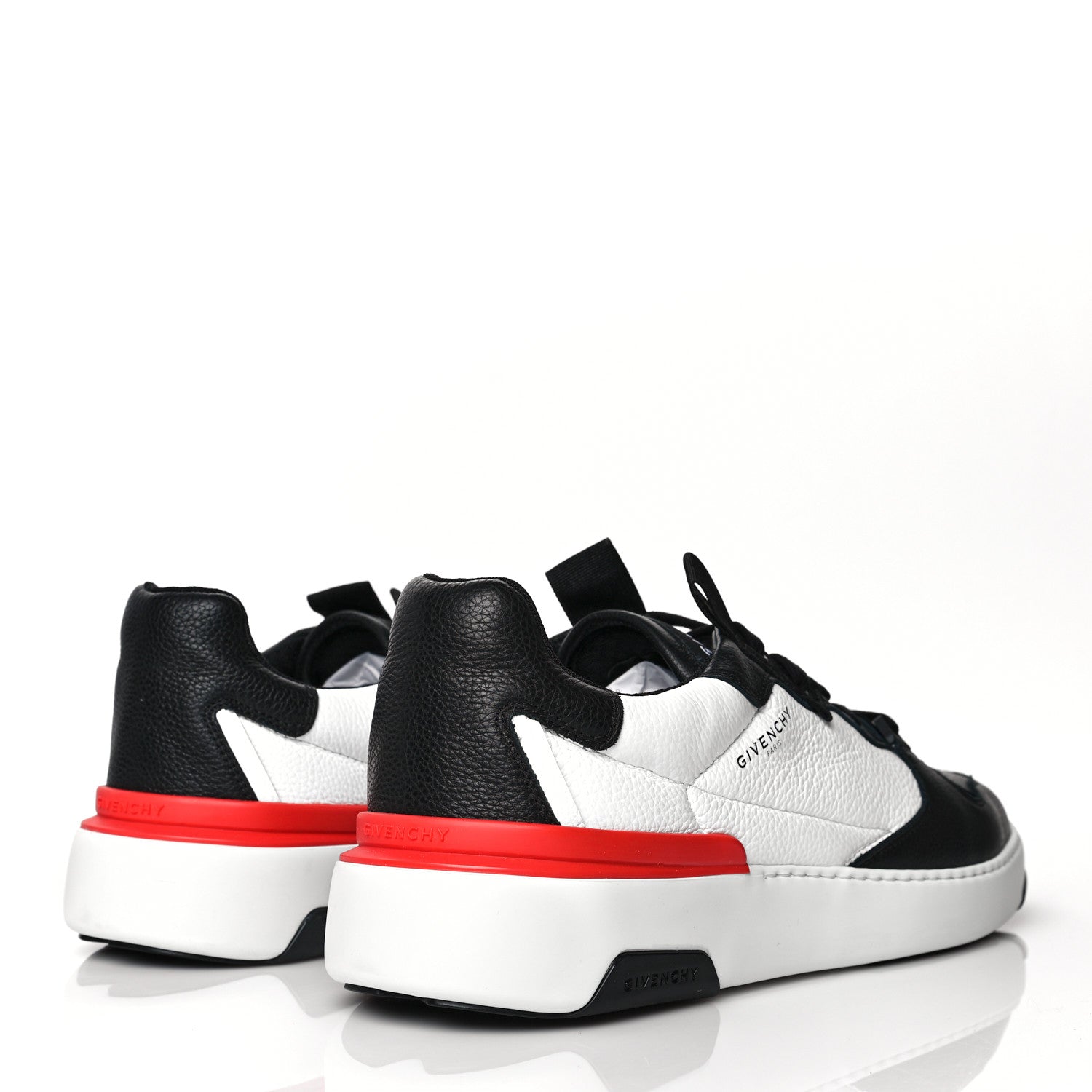 Givenchy Calfskin Wing Low Top Sneakers 45 Black 4 of 8