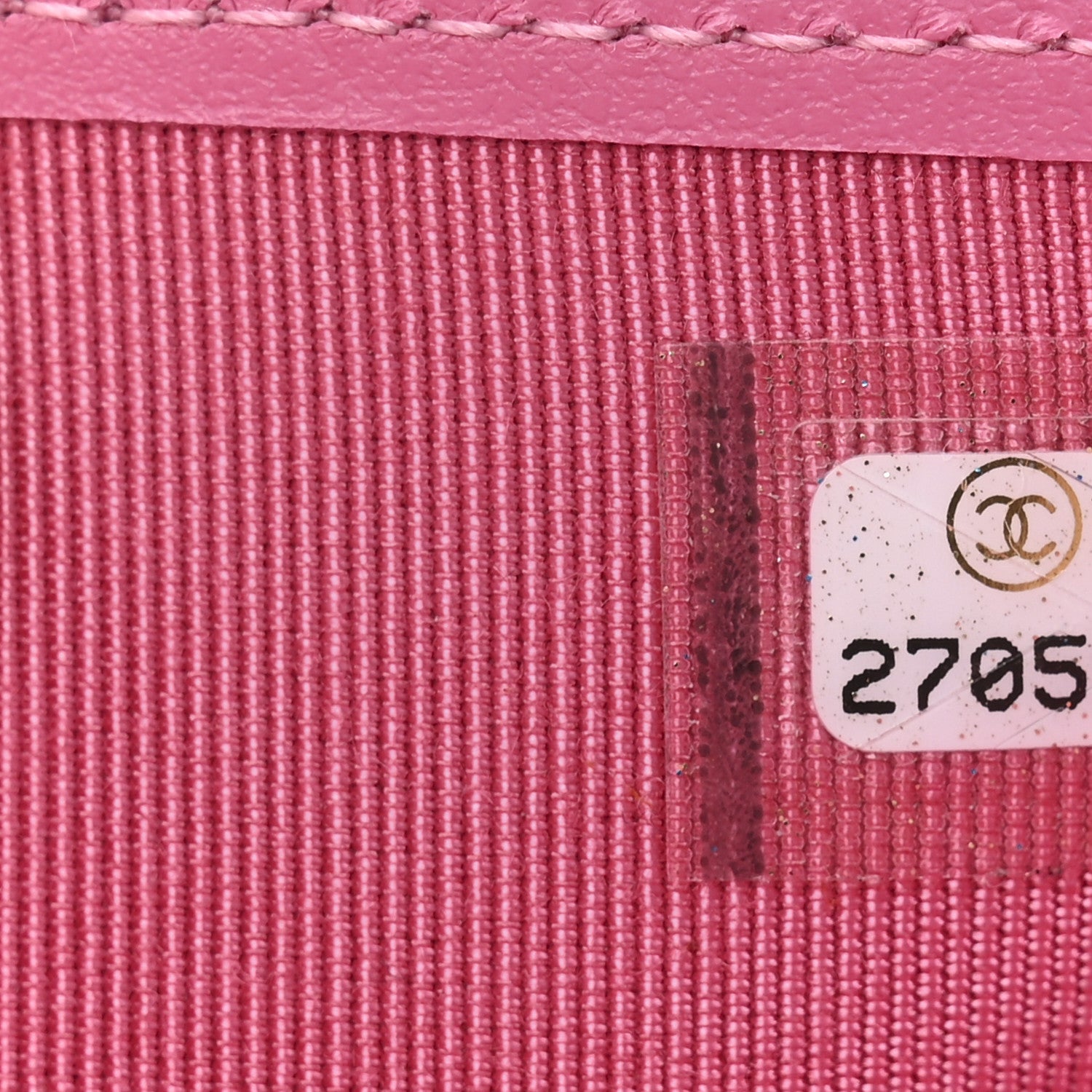 Chanel Caviar Quilted Compact Flap Wallet Pink 8 of 10