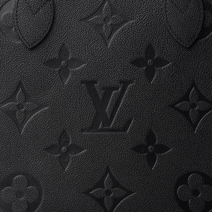 Louis Vuitton Empreinte Monogram Giant Neverfull MM Black 9 of 10