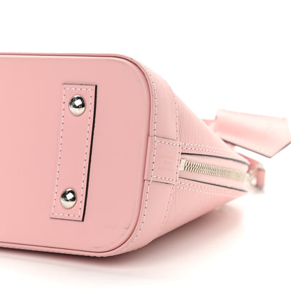 Louis Vuitton Epi Stripe Alma BB Rose Ballerine 9 of 11
