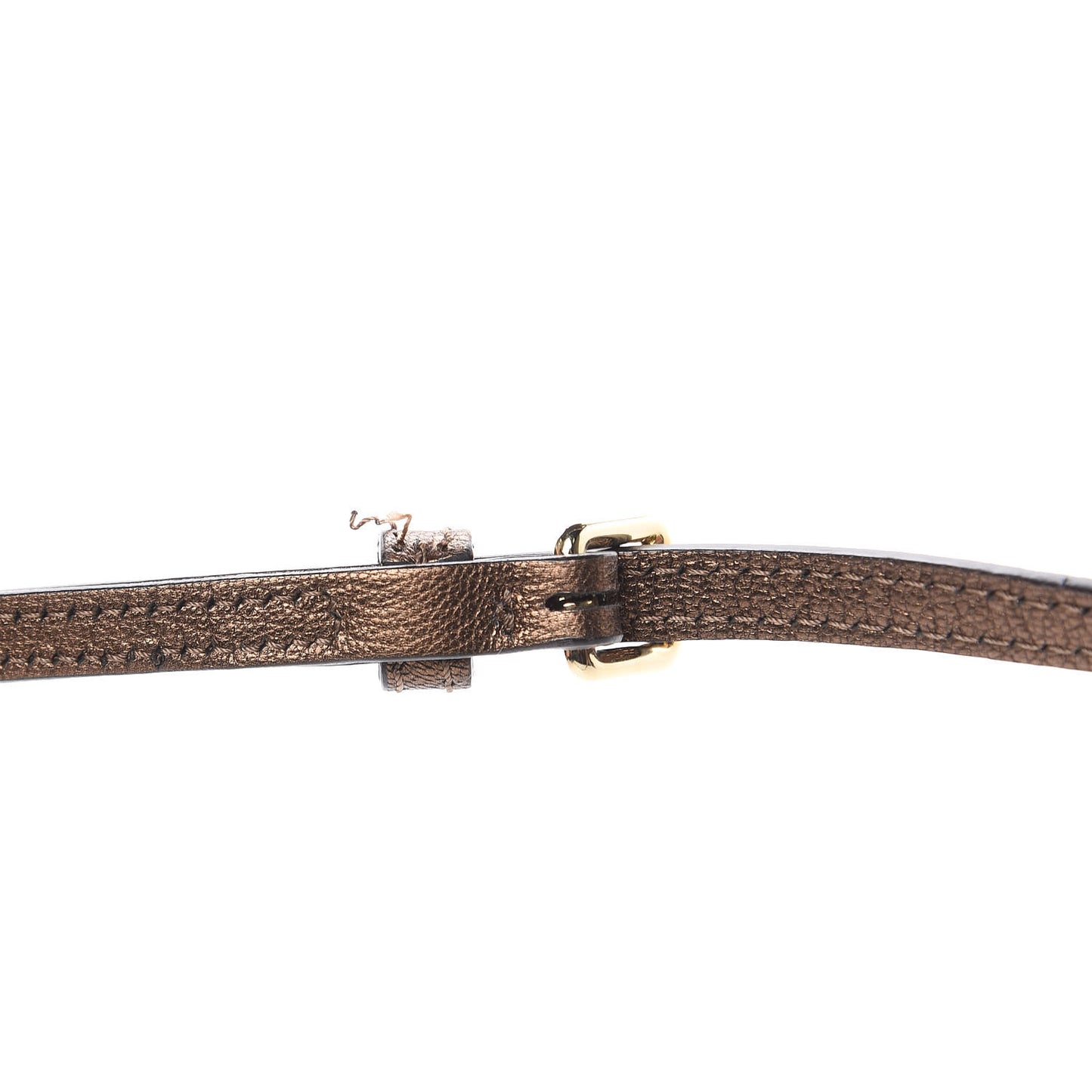 Metallic Suede Haymarket Check Mini Berkeley Crossbody Antique Gold