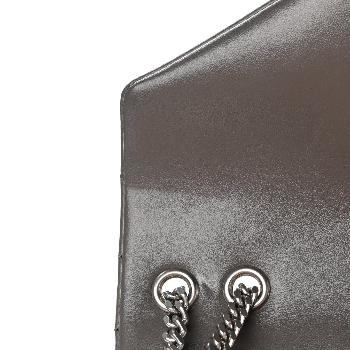 Calfskin Y Quilted Monogram Small Loulou Chain Satchel Taupe