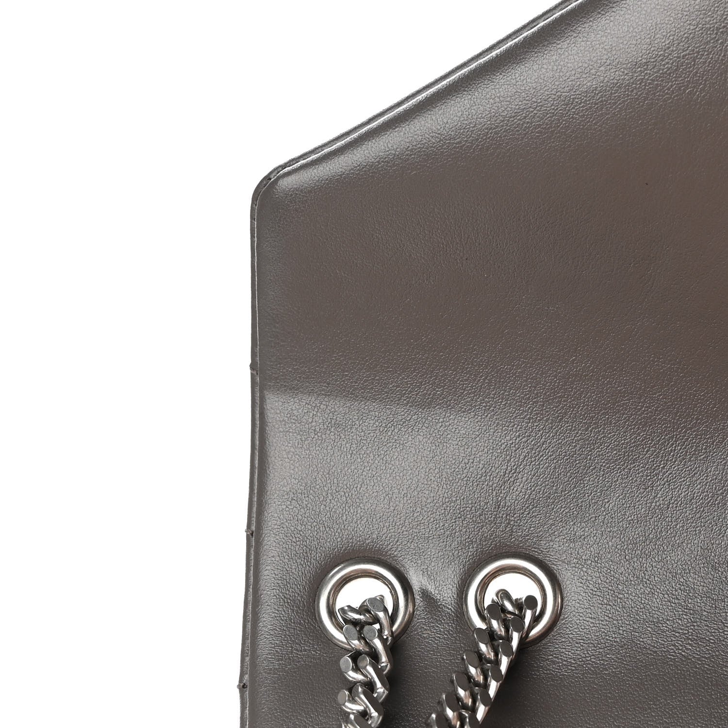 Saint Laurent Calfskin Y Quilted Monogram Small Loulou Chain Satchel Taupe 12 of 15