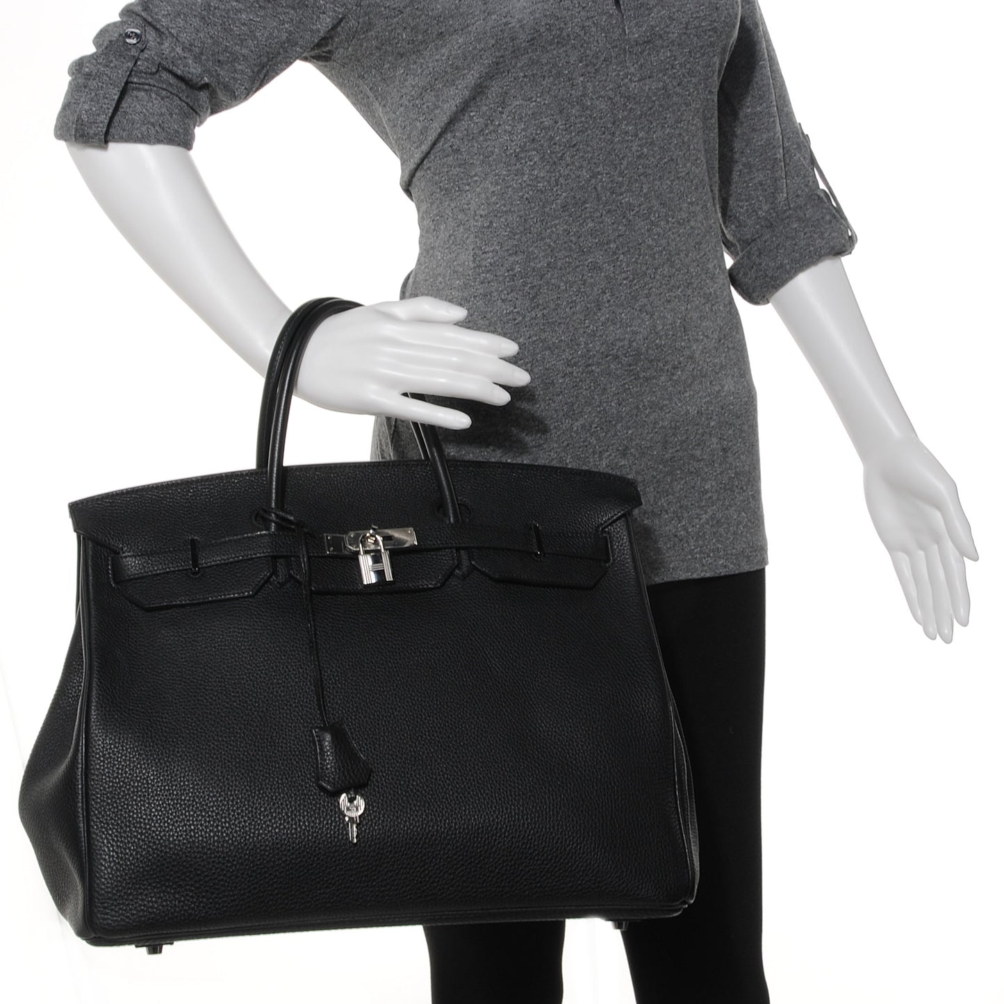 Togo Birkin 40 Black