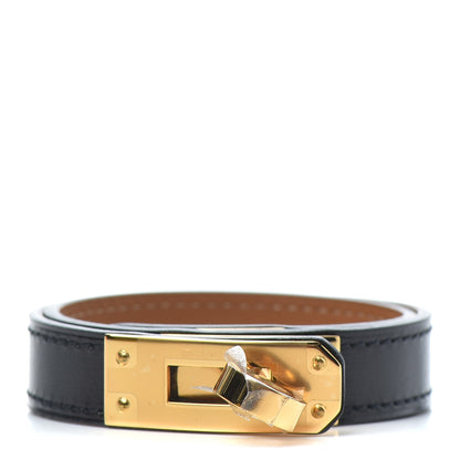 Hermes Box Kelly Double Tour Bracelet T2 Black 1 of 5