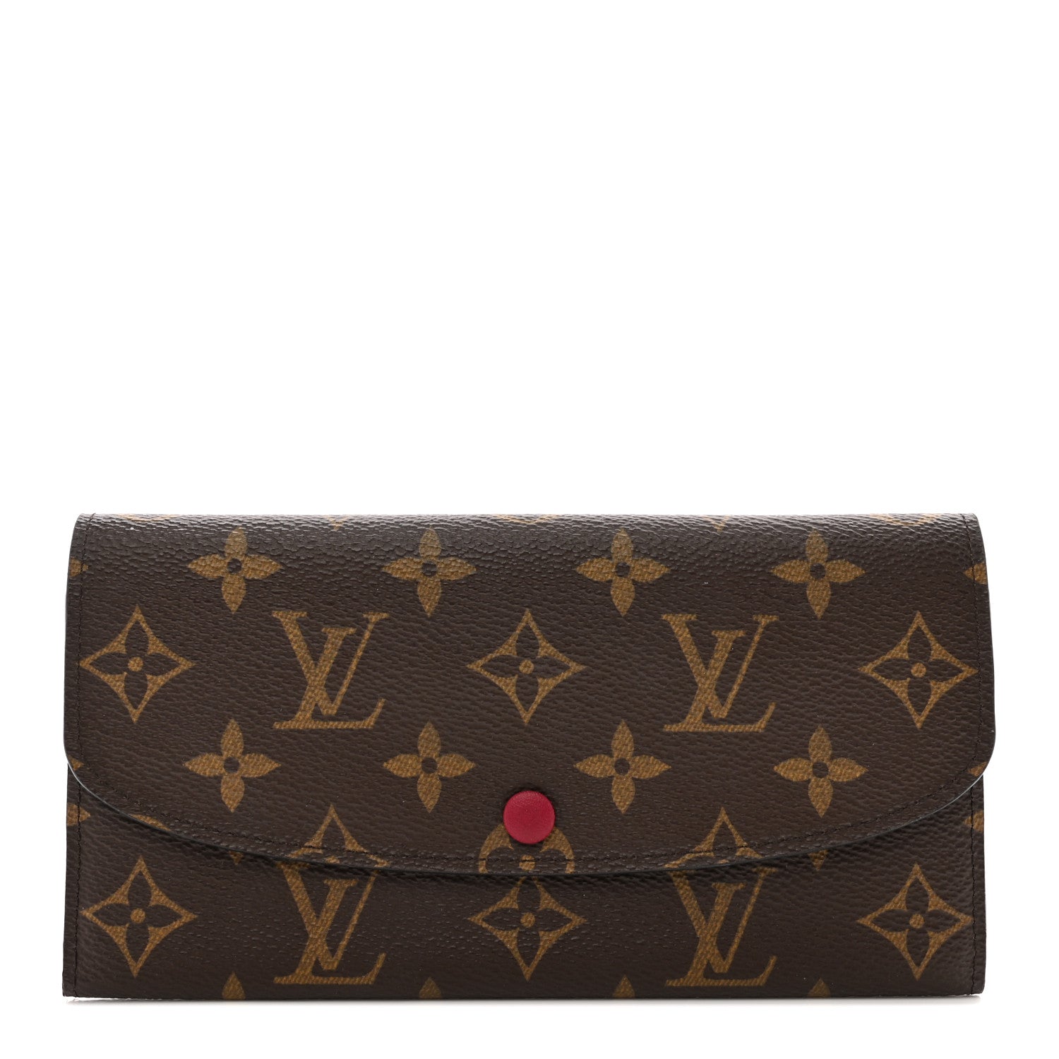 Louis Vuitton Monogram Emilie Wallet Fuchsia 1 of 8