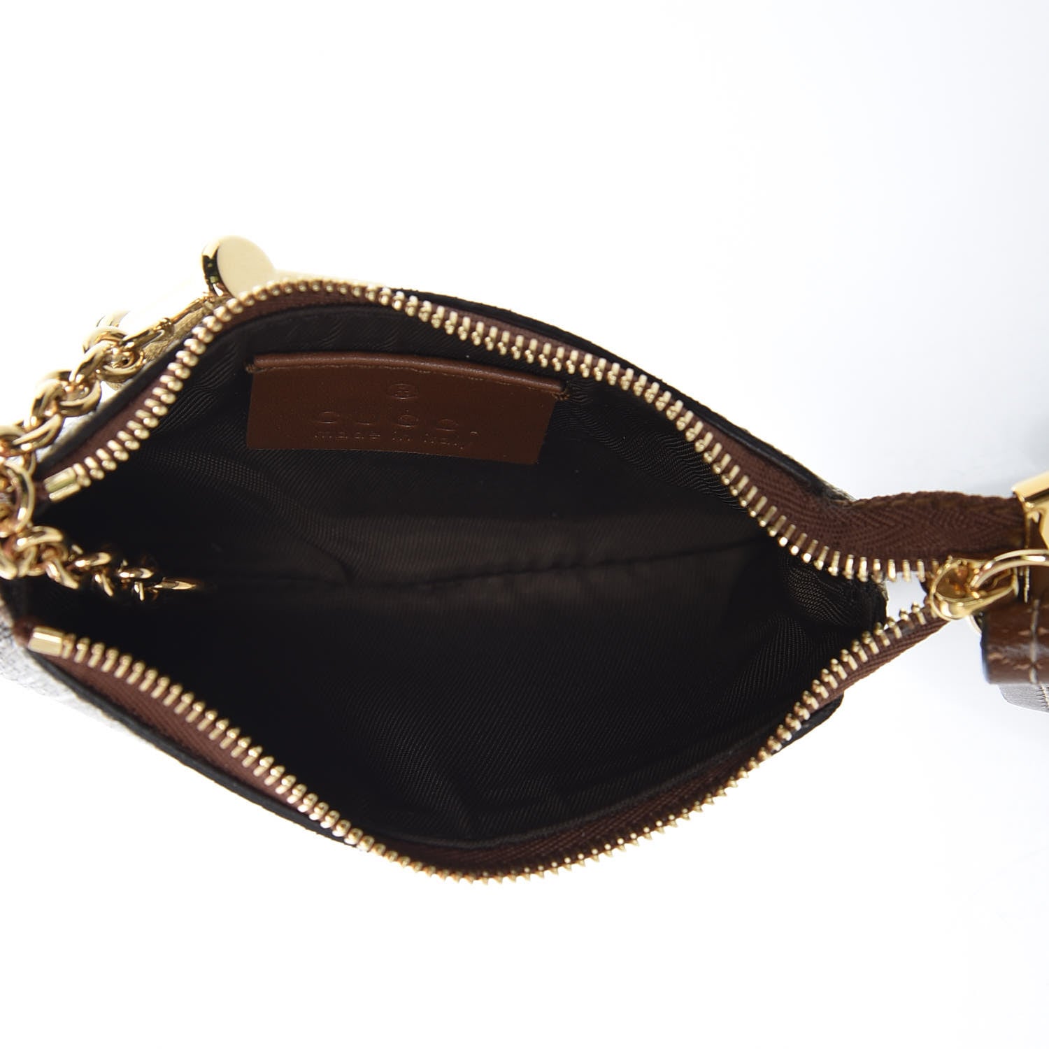 Gucci GG Supreme Monogram Key Case Brown 5 of 8