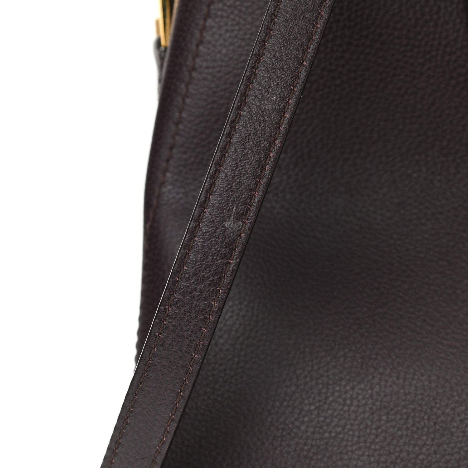 Tom Ford Pebbled Calfskin Medium Jennifer Zip Tote Wine 12 of 13