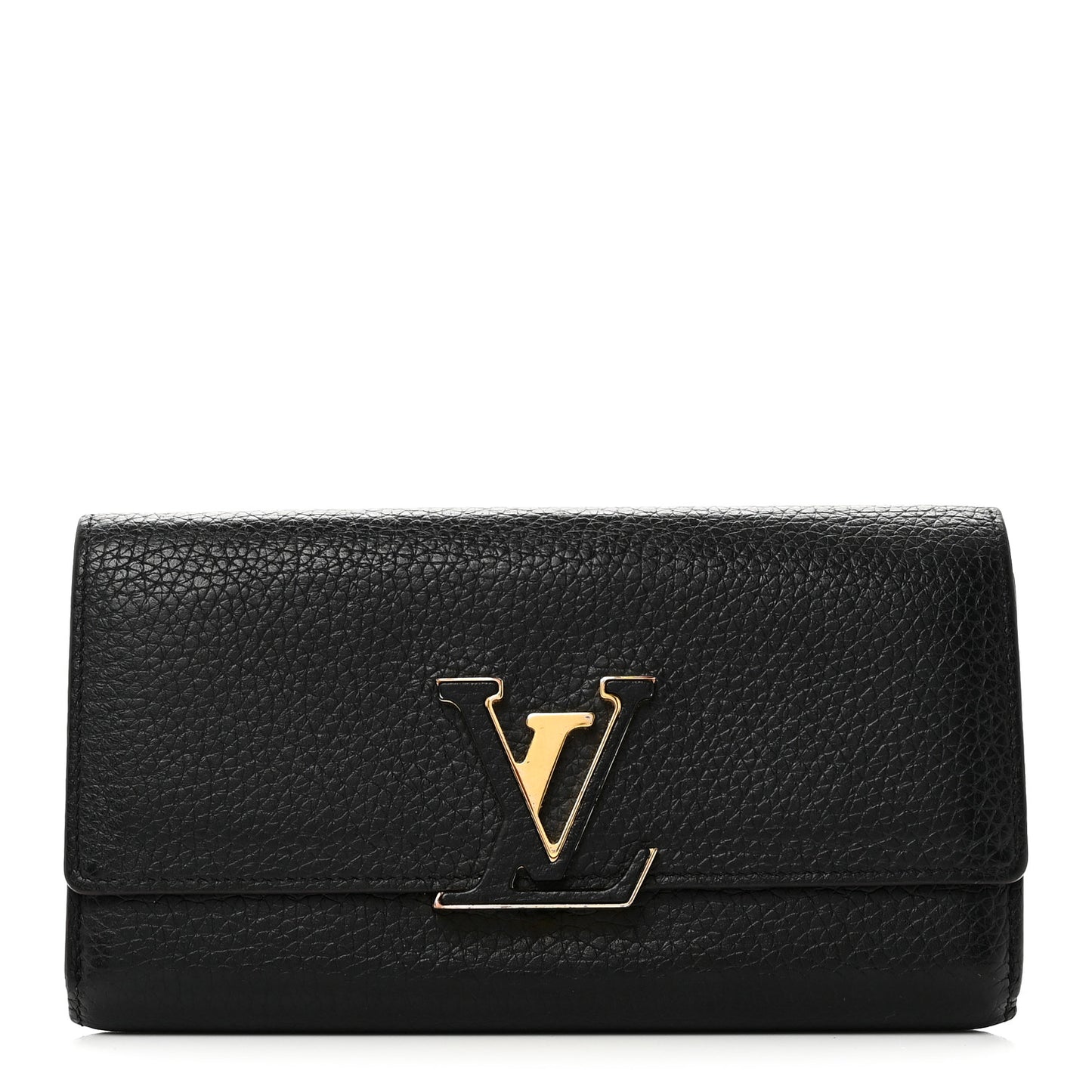 Taurillon Capucines Wallet Black