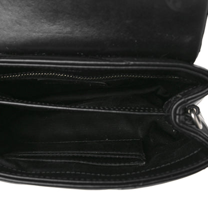 Saint Laurent Calfskin Y Quilted Monogram Toy Loulou Crossbody Bag Black 5 of 9