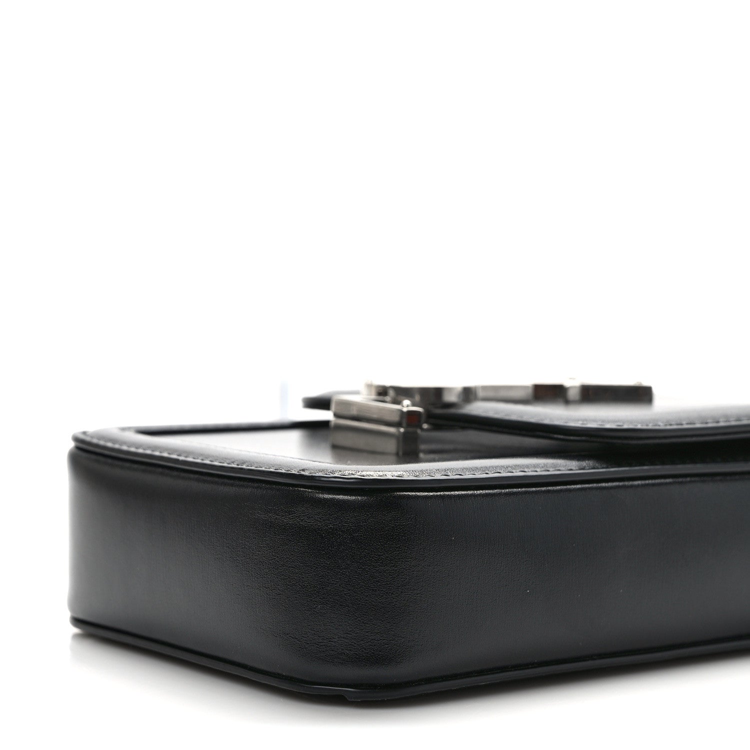 Saint Laurent Smooth Calfskin Mini Solferino Satchel Black 7 of 7