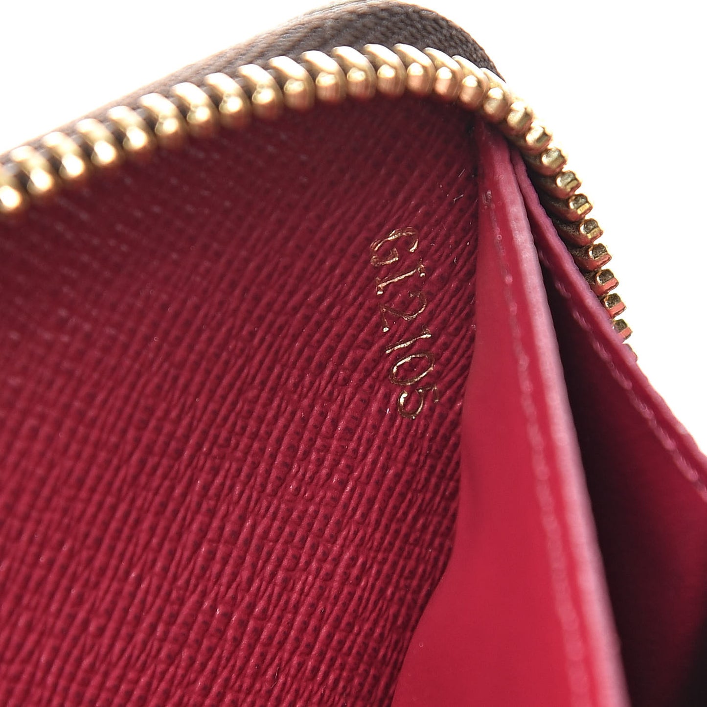 Monogram Clemence Wallet Fuchsia