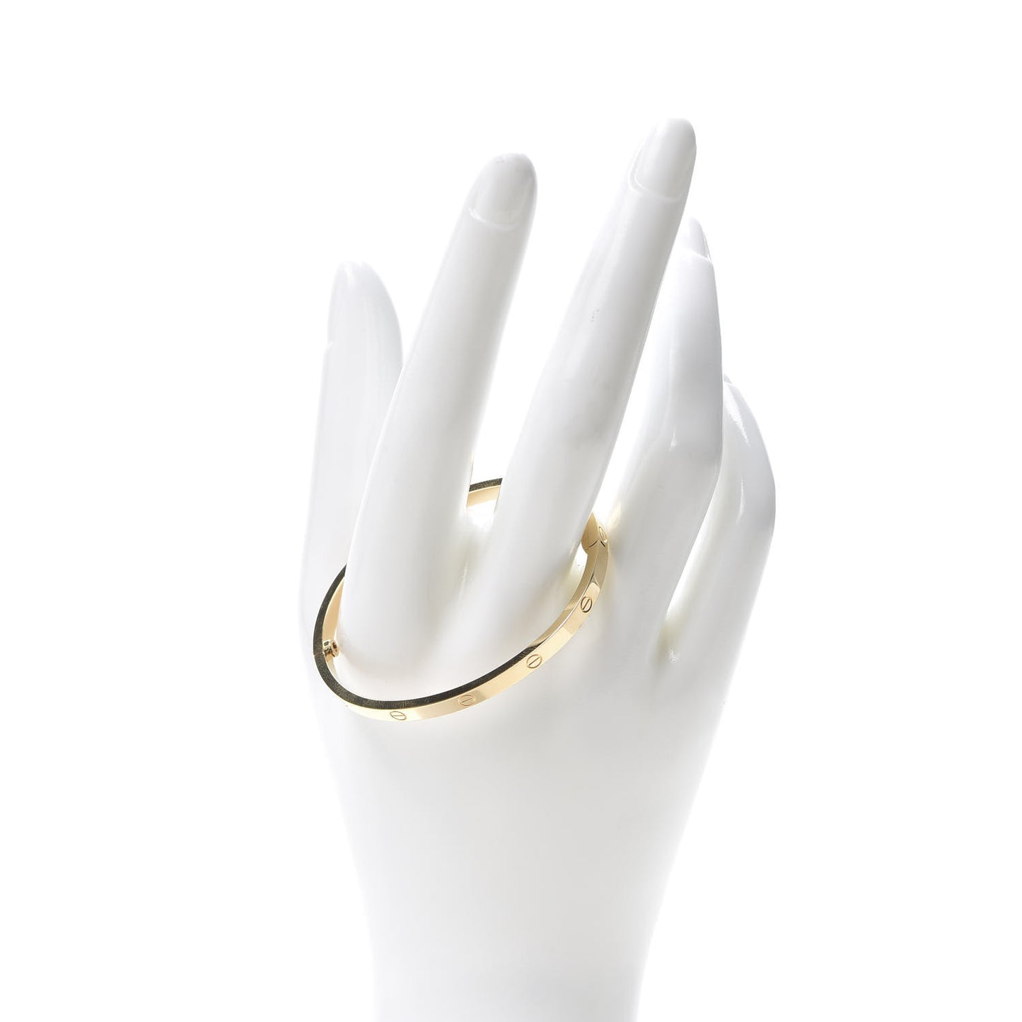 18K Yellow Gold Small LOVE Bracelet 15