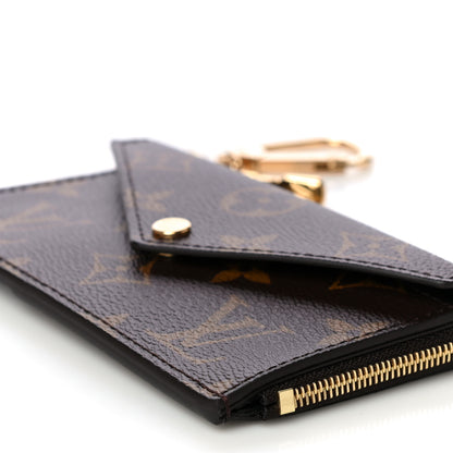 Louis Vuitton Monogram Recto Verso Card Holder Black 9 of 10
