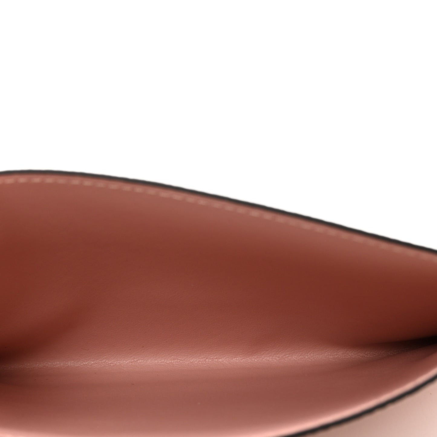 Calfskin Felicie Card Holder Insert Rose Ballerine