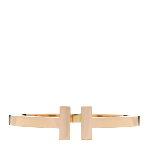 18K Yellow Gold T Square Bracelet