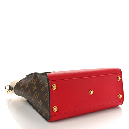 Louis Vuitton Calfskin Monogram On My Side Pirate Red 4 of 9