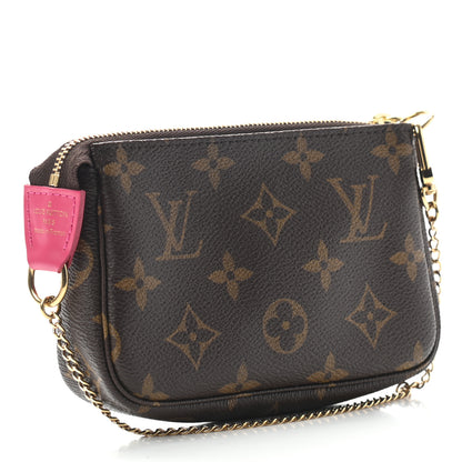 Louis Vuitton Monogram 2020 Christmas Animation Roller Coaster Mini Pochette Accessories Pivoine 3 of 6