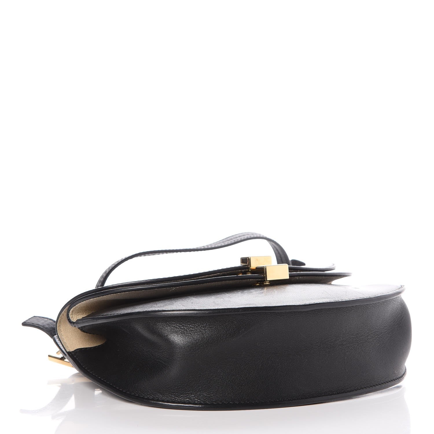 Chloe Calfskin Mini Georgia Crossbody Bag Black 4 of 8