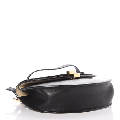 Chloe Calfskin Mini Georgia Crossbody Bag Black 4 of 8