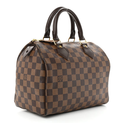 Louis Vuitton Damier Ebene Speedy 25 3 of 14