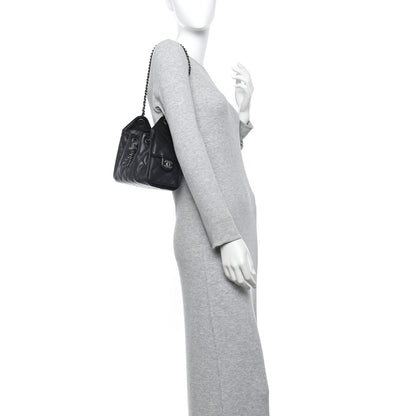 Chanel Caviar Quilted Mini Chanel 25 Handbag Black 2 of 10