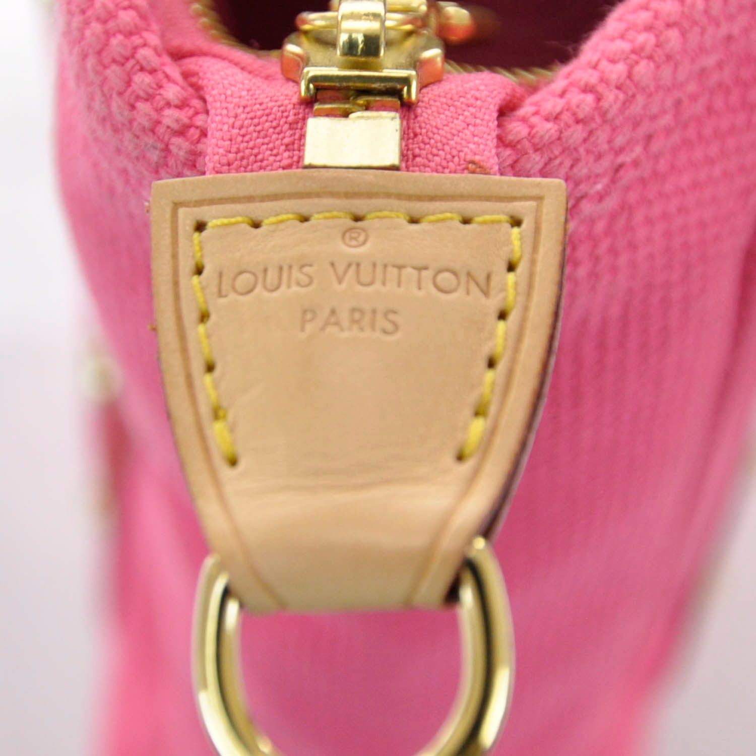 Louis Vuitton Toile Antigua Cabas MM Pink 8 of 11