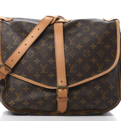 Louis Vuitton Monogram Saumur 35 9 of 21