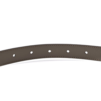 Fendi Vitello King FF 2CM Belt 85 34 Grey 6 of 8