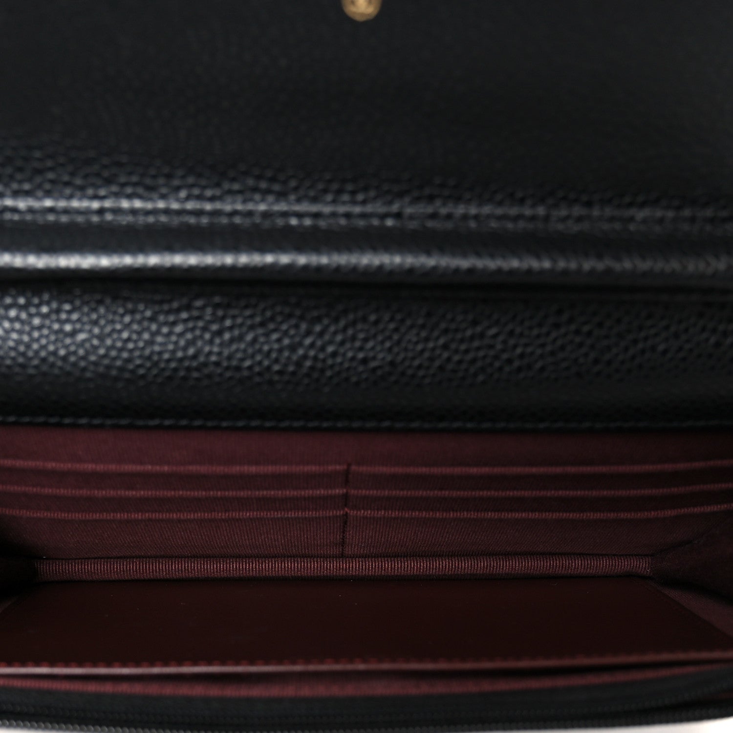 Chanel Caviar Quilted Wallet on Chain WOC Black 5 of 12
