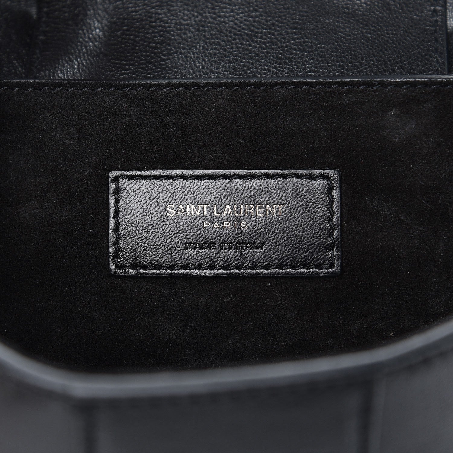 Saint Laurent Lambskin Medium Charlotte Messenger Bag Black 6 of 8