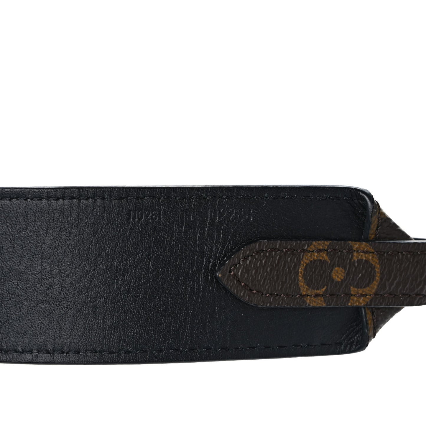 Monogram Bandouliere Shoulder Strap Black