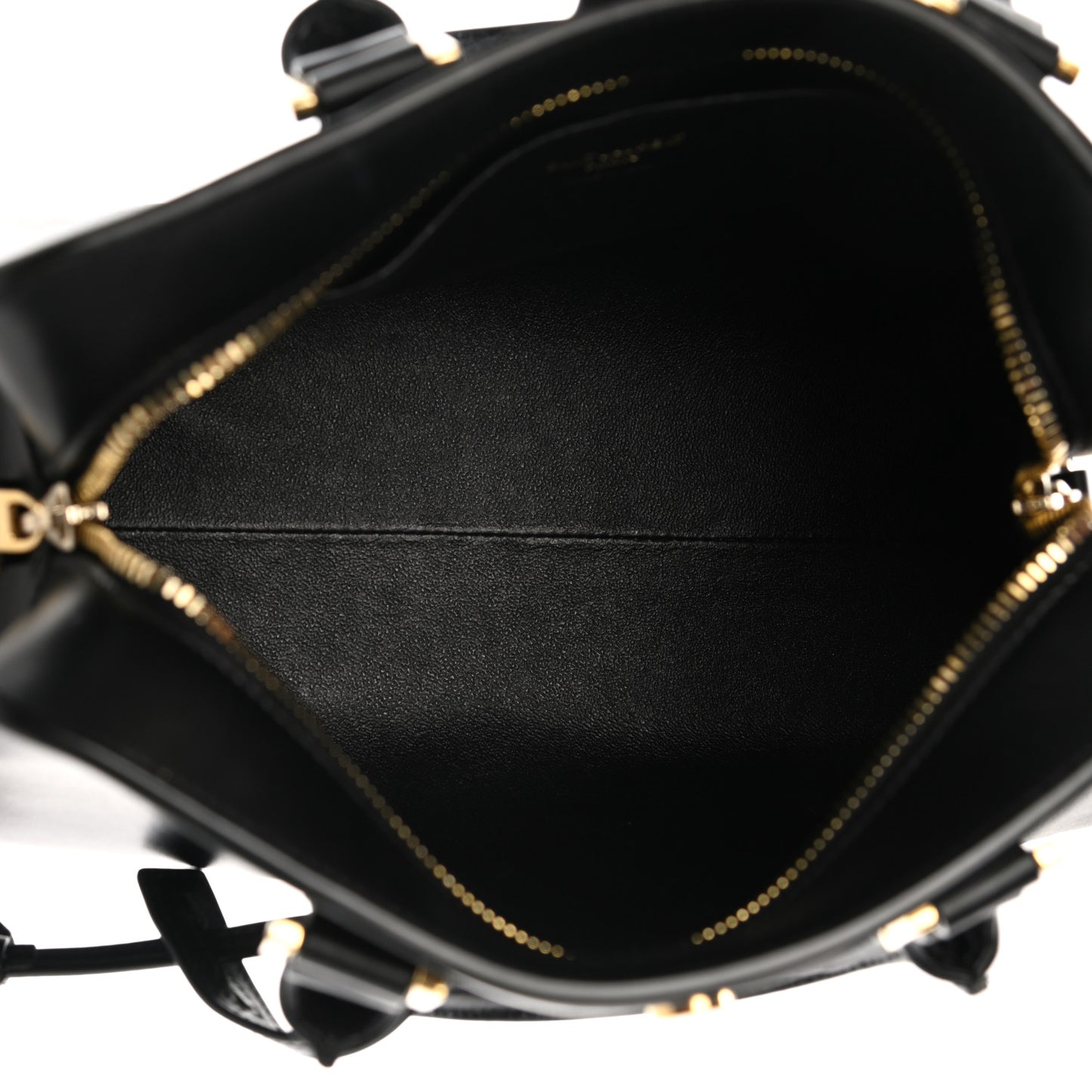 Calfskin Monogram Baby Cabas Black