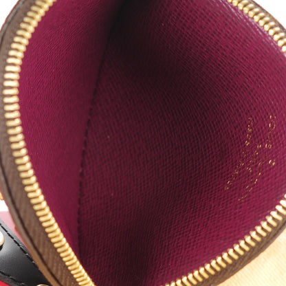Louis Vuitton Monogram Totem Round Coin Purse Magenta 7 of 7