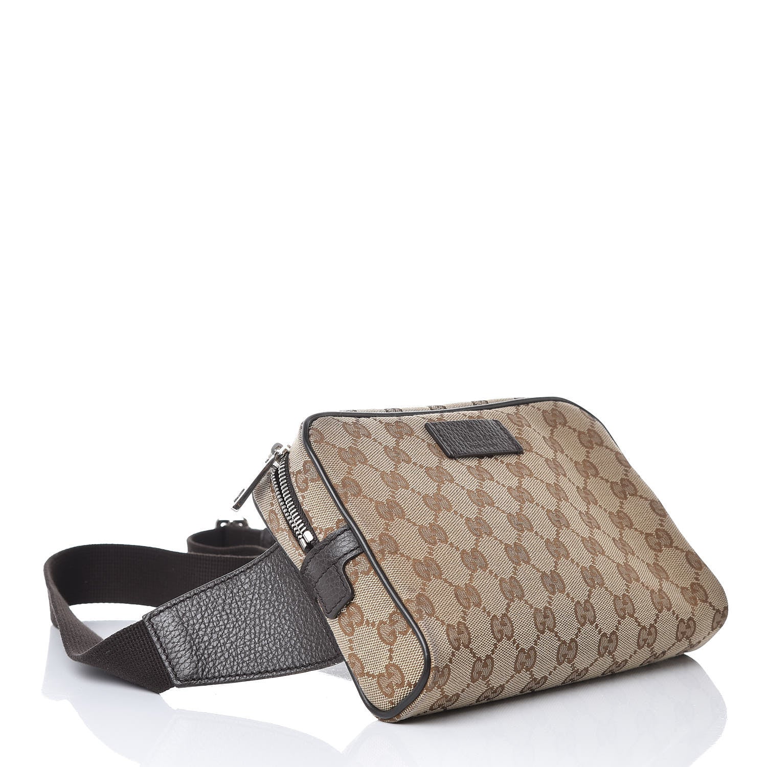 Gucci Monogram Belt Bag Dark Brown 4 of 7