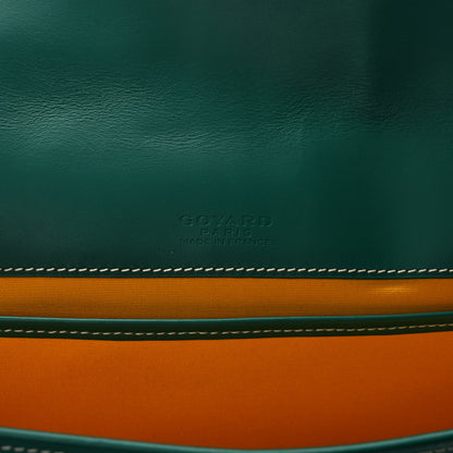 Goyard Goyardine Belvedere II MM Messenger Bag Green 6 of 11