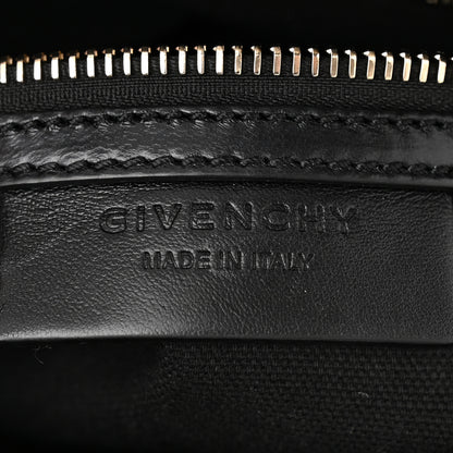 Givenchy Calfskin Crocodile Embossed Mini Antigona Black 6 of 10
