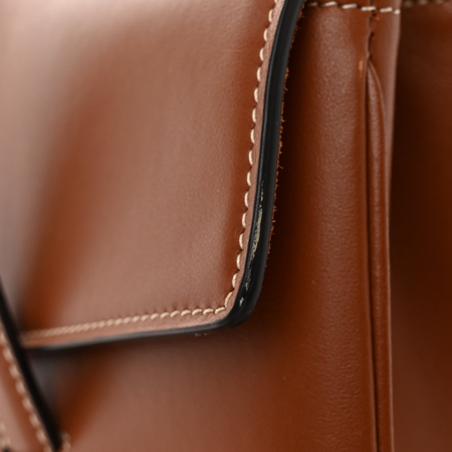 Celine Calfskin Large Soft 16 Bag Tan 10 of 10