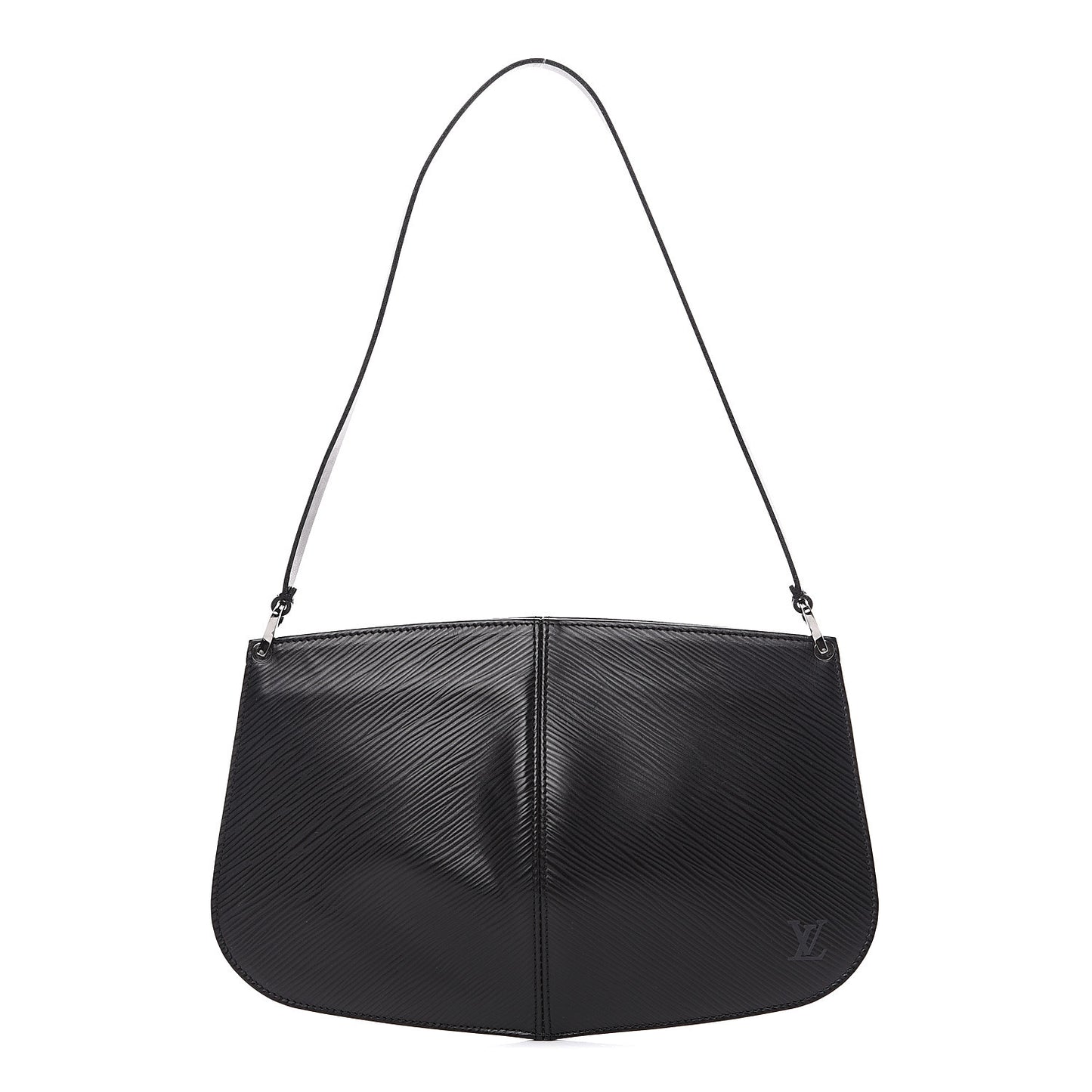 Epi Demi Lune Pochette Black