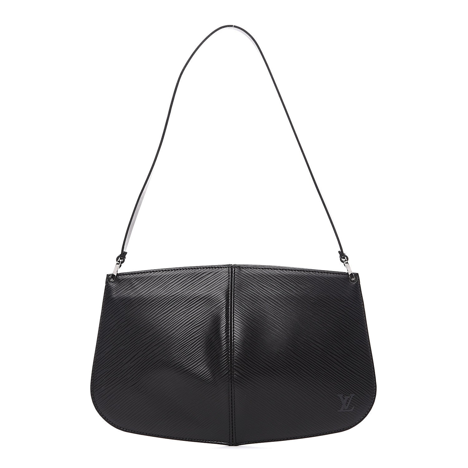 Louis Vuitton Epi Demi Lune Pochette Black 1 of 6