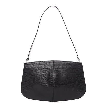 Louis Vuitton Epi Demi Lune Pochette Black 1 of 6