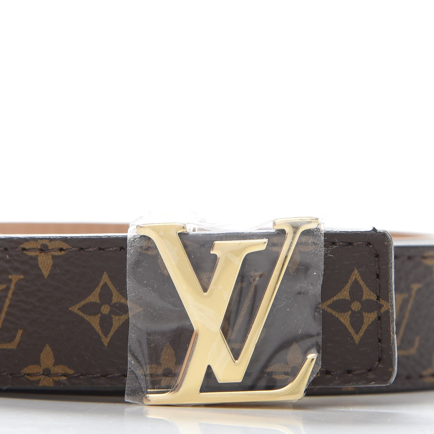Louis Vuitton Mini Monogram 25mm LV Initiales Belt 95 38 8 of 9
