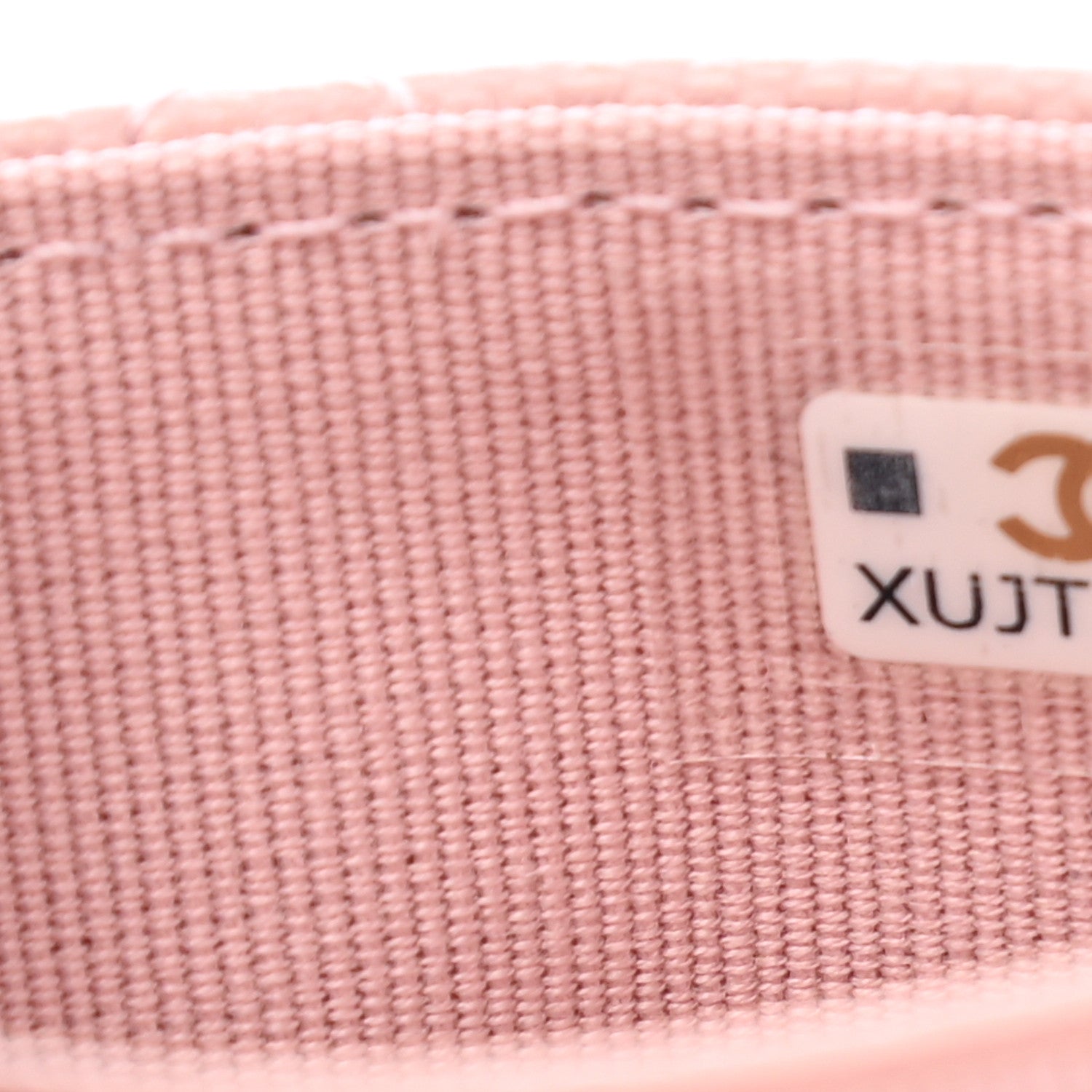 Chanel Caviar Quilted Flap Card Holder Wallet Light Pink 8 of 9
