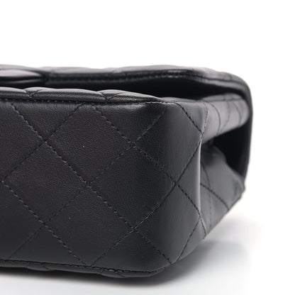 Chanel Lambskin Quilted Mini Rectangular Flap So Black 9 of 9
