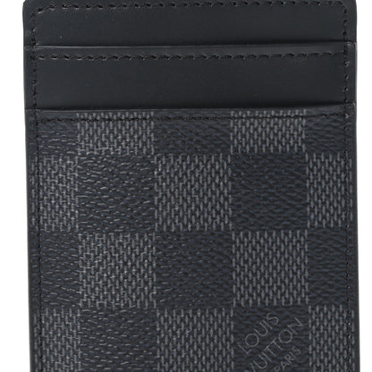 Louis Vuitton Damier Graphite Pince Card Holder Bill Clip 7 of 8