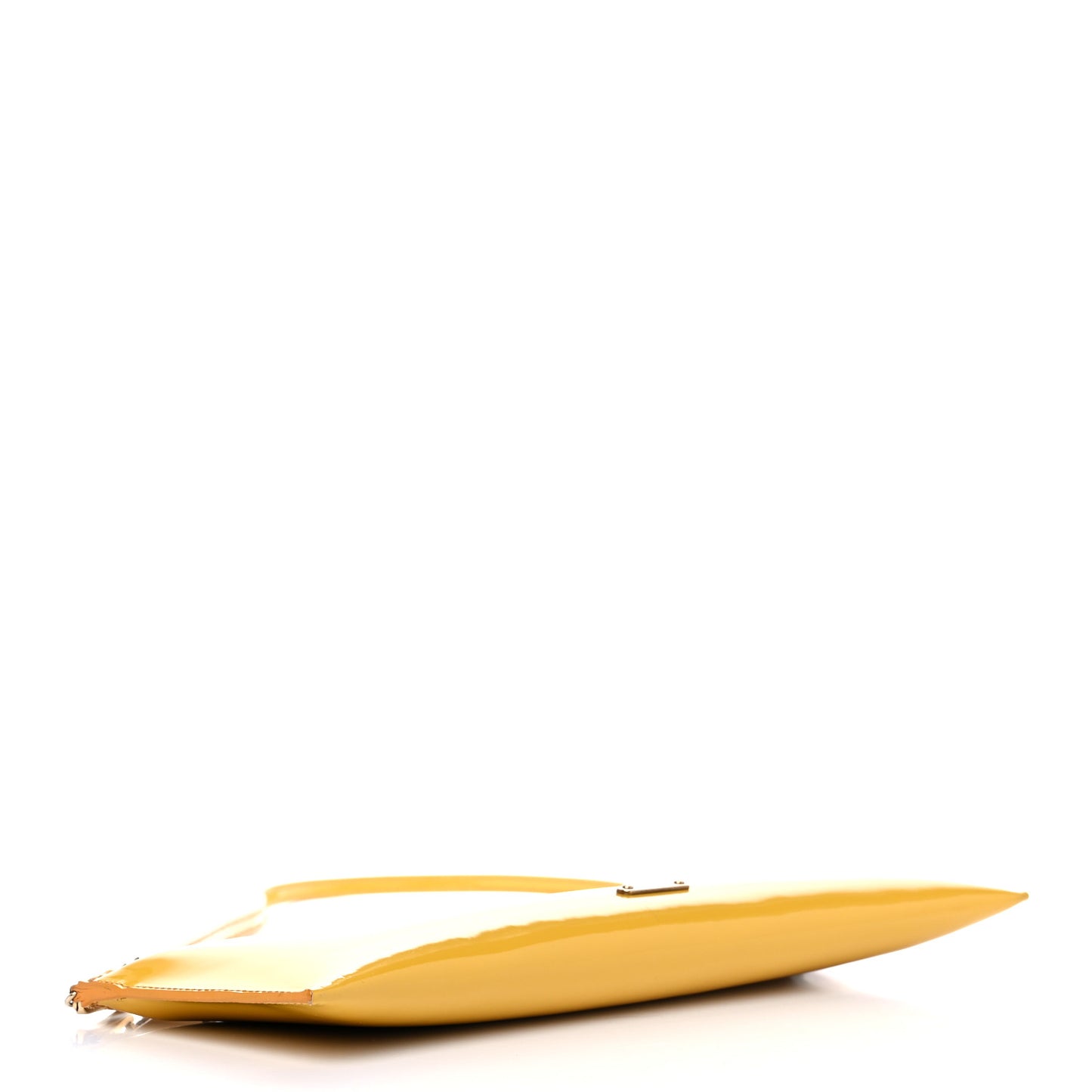 Prorsum Patent Small Shoulder Bag Yellow